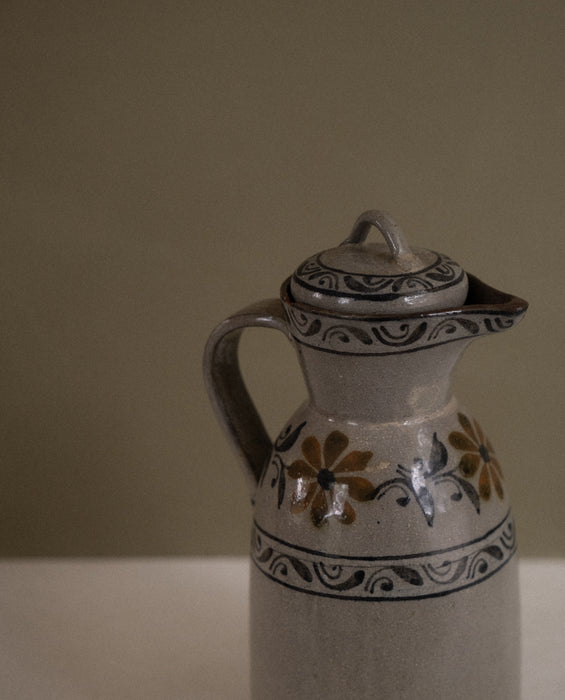 Vintage Mexican ceramic decanter