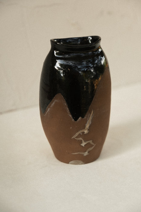 Vintage abstract pottery