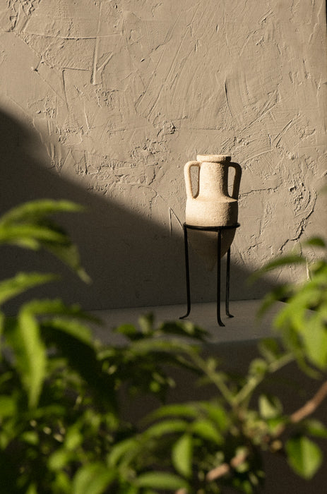 Vintage pot on stand