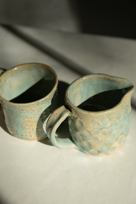 vintage creamer and sugar set